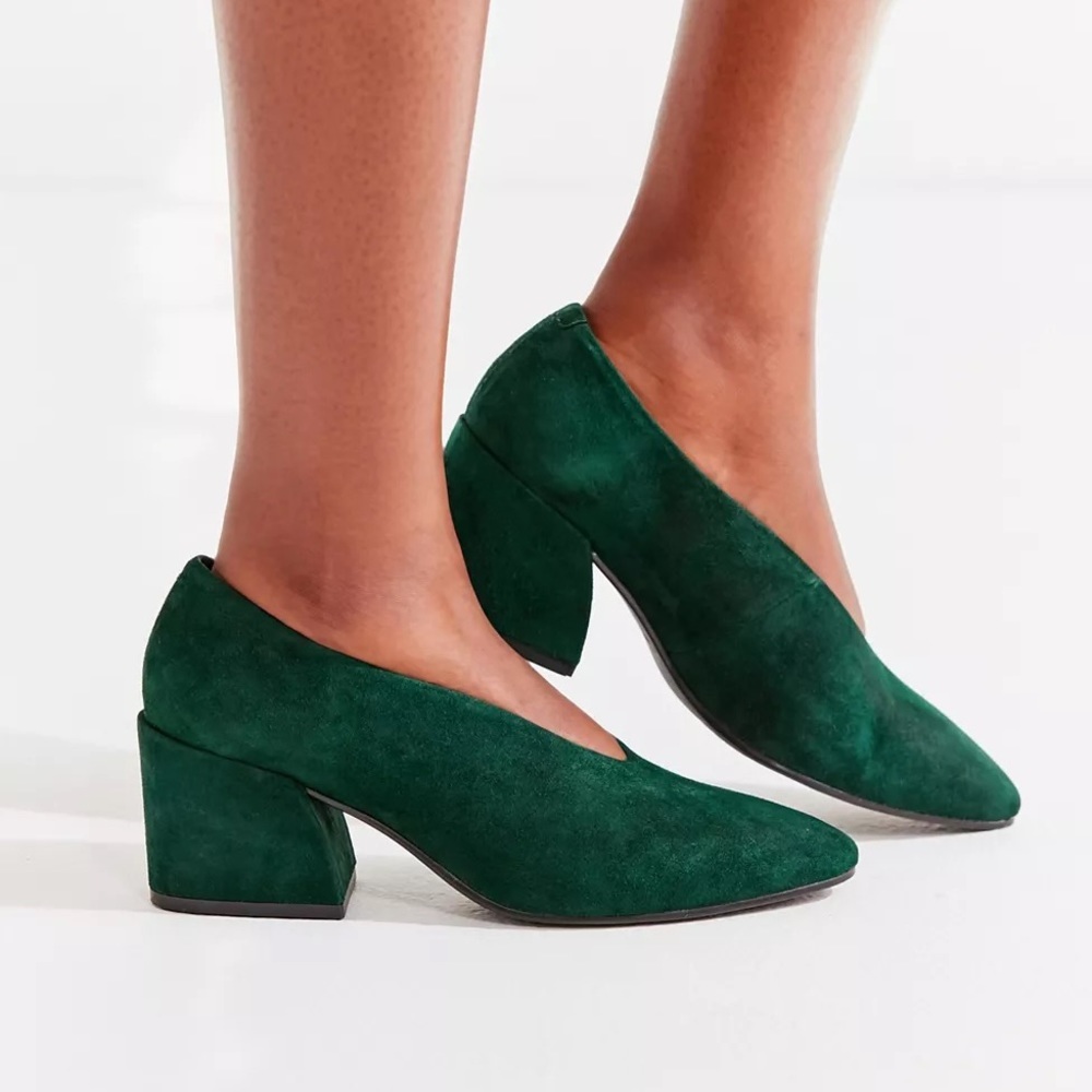 Vagabond Shoemakers Olivia Suede Heel in PINK size 36